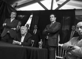 President Donald Trump monitors U.S. military operations in Venezuela, from Mar-a-Lago Club in Palm Beach, Florida, on Saturday, January 3, 2026. (Official White House Photo by Molly Riley)